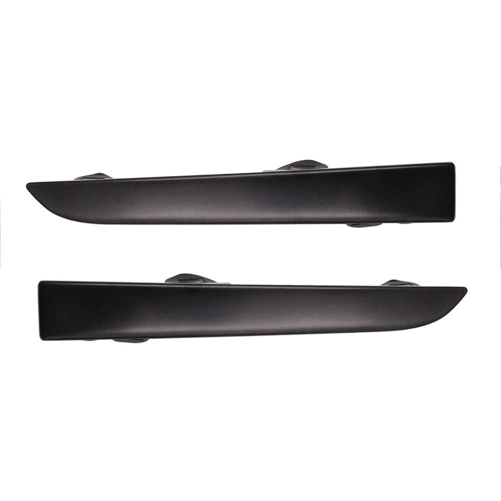 Kyyet Front Bumper Grille Headlight Filler Trim Panels Set For Tacoma 2001 2002 2003 2004 Pickup To1089108 To1088108