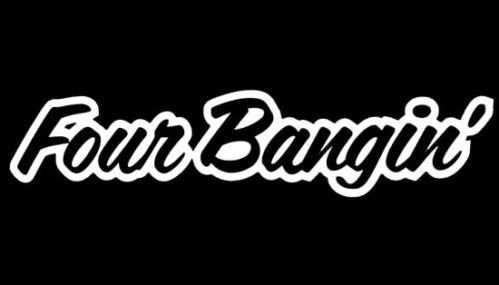 Ijdmtoy Four Bangin! Jdm Cool Dope Sortaflash Style Car Window Bumper Vinyl Decal Stickers