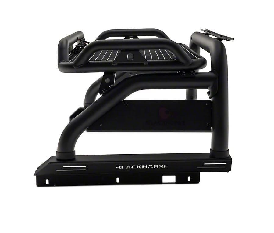 Black Horse Off Road Atlas Roll Bar Black Compatible With 2015-2022 Chevrolet Colorado|2015-2022 Gmc Canyon-Atrb5Bk