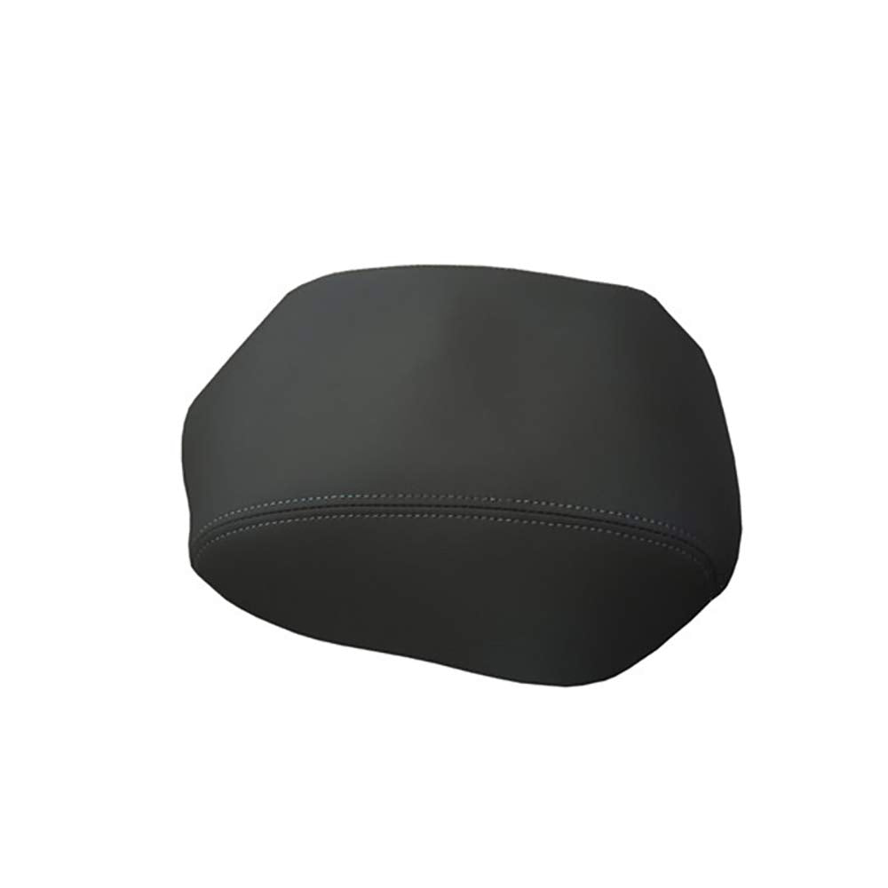 Center Console Cover Front Door Armrest Replacement Kit Fits For Pilot 2009-2015,Leather Cover Only (Black)