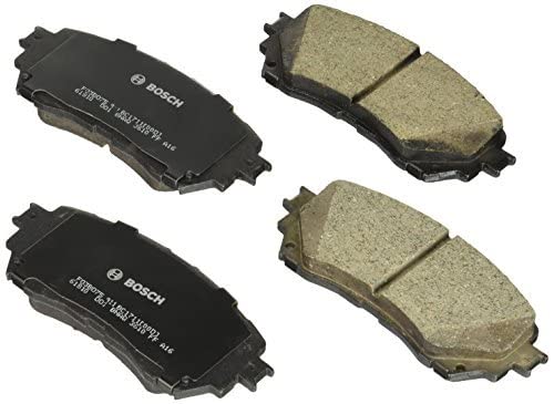BOSCH BC1711 QuietCast Premium Ceramic Disc Brake Pad Set - Compatible with Select Mazda 6; FRONT