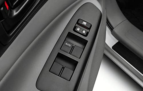 HYPARTS Door Window Master Switch Bezel Replacement for 2012-2015 Toyota Tacoma Window Switch Front Left Side Trim 74202-04040,