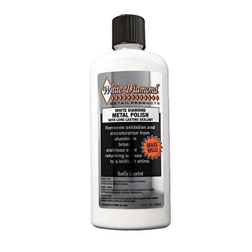 Schultz Laboratories Metal Polish - Cleaner & Protectant, 12 fl oz, Long Lasting Sealant, Removes Oxidation from Aluminum, Brass & Chrome