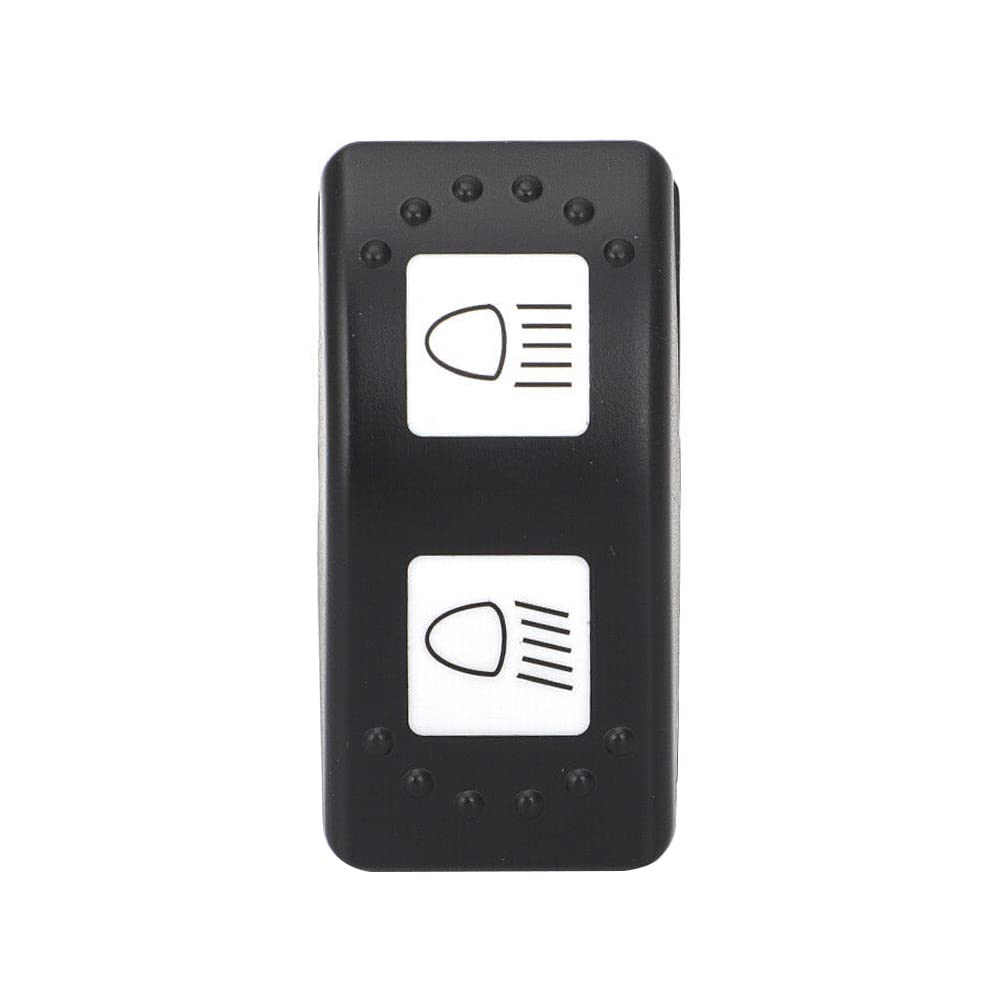 TGGKKPARTS High Low Beam Headlight Switch for Can-Am Commander Maverick MAX 1000, 20A 12V, Blue LED Light