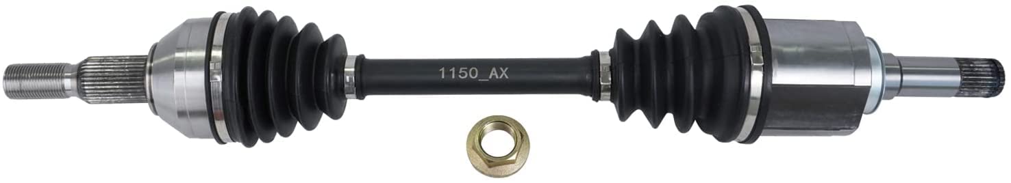 Detroit Axle - Front CV Axles for Buick Enclave Chevy Traverse GMC Acadia Limited Saturn Outlook 2 CV Axle Shafts Set Replacemen