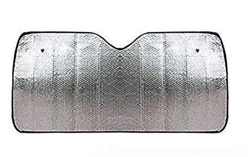 AUTOVEA Car Front Windshield Foldable Sunshade 129 cm x 60 cm (Silver) Compatible with Chevrolet Sail UVA