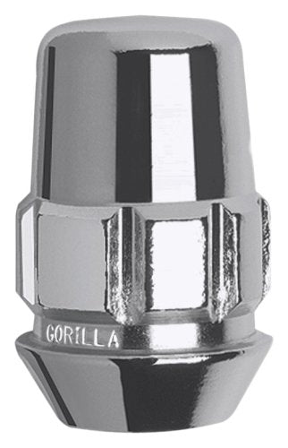 Gorilla Automotive 71681N Acorn Wheel Locks (1/2 Thread Size) - Pack Of 4
