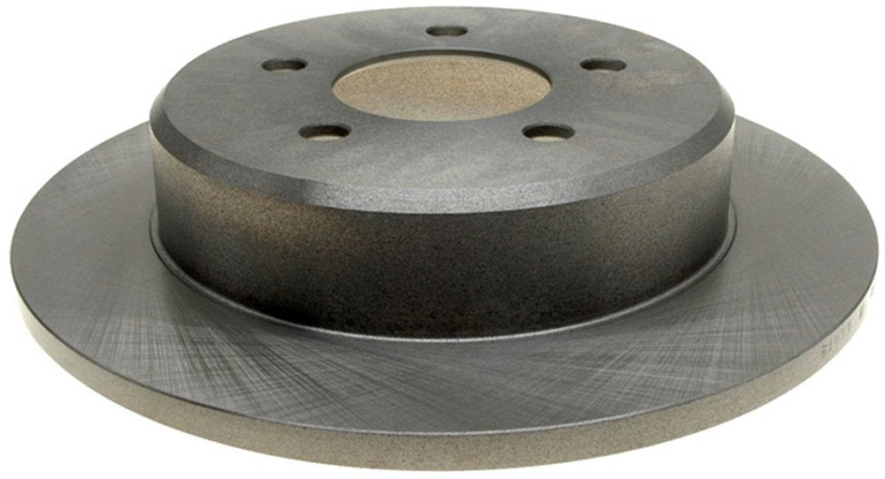 Raybestos Replacement Rear Disc Brake Rotor For Select Chrysler, Dodge, Plymouth Vehicles, Part #76650R, Silver