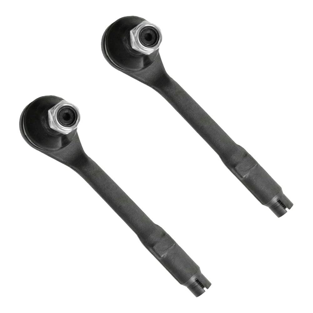 TRQ Front Outer Tie Rod Set Compatible with 2000-2003 BMW X5