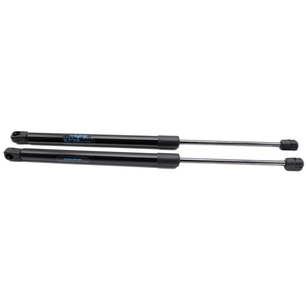 Tsubasa Back Door Stay 492Mm For Suzuki Vitara/Escudo 2015-2020 Rear Tailgate Dampers Trunk Boot Shock Absorber Liftgate Gas Struts Spring Prop Rod Bar (2Pcs) (Normal Black)
