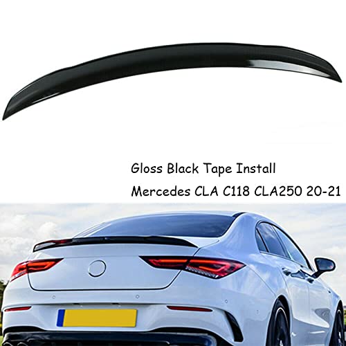MUTUSAISI Gloss Black Rear Trunk Lip Spoiler for Mercedes CLA C118 CLA250 CLA35-AMG CLA45-AMG 2020-2025 Accessories