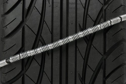 SCC Z-579 Z-Chain Extreme Performance Cable Tire Traction Chain Set of 2 - Metallic, Durable Metal Construction