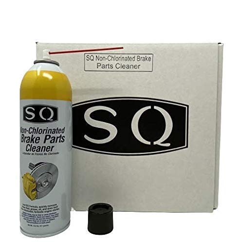 SQ Brake Cleaner Non Chlorinated, 14.5 oz per can. Not for use in CA, CO, CT, DE, MD, MI, OH, NH, NY, RI and Parts of UT