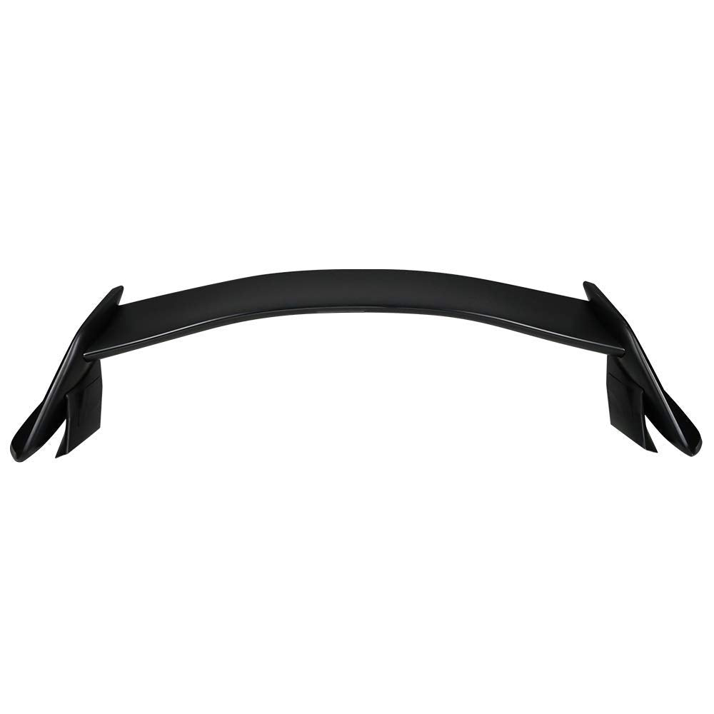 Trunk Spoiler Compatible With 2017-2021 Honda Civic Hatchback 4Door, Tr Unpainted Abs Rear Spoiler Wing Lid By Ikon Motorsports, 2018