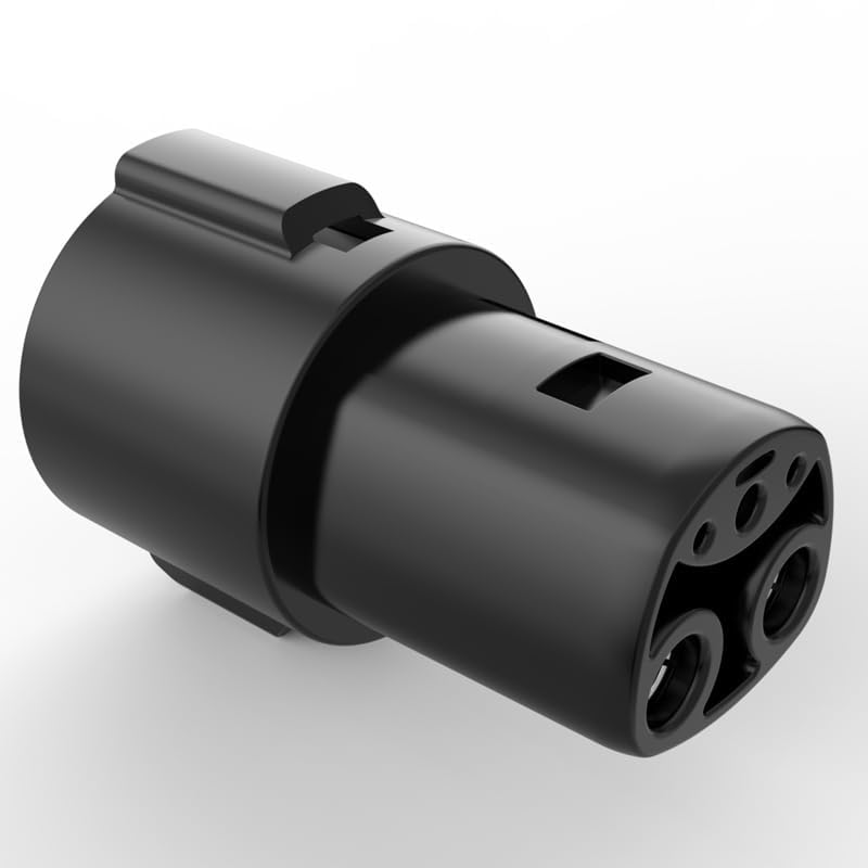 J1772 Charger Adapter Compatible Tesla Model 3/Y/X/S[Security Check ] 80 Amp / 240 AC-Compatible with SAE J1772 Charger[Only for
