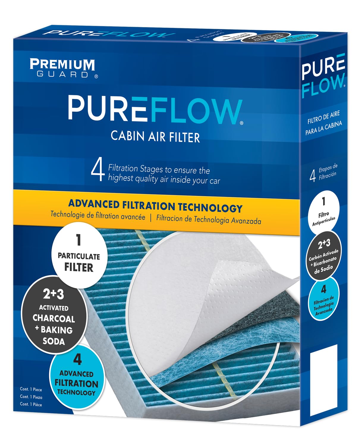Pureflow Cabin Air Filter Pc99273X | Fits 2022-19 Kia Niro Ev, 2022-17 Niro, 2019-17 Hyundai Ioniq