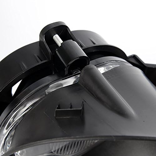 Grand Orange Bumper Fog Lights Compatible With Dodge Ram 1500 2002-2008 Fit Dodge Ram 2500 3500 2003-2009 W/Bezel Clear Lens Dri