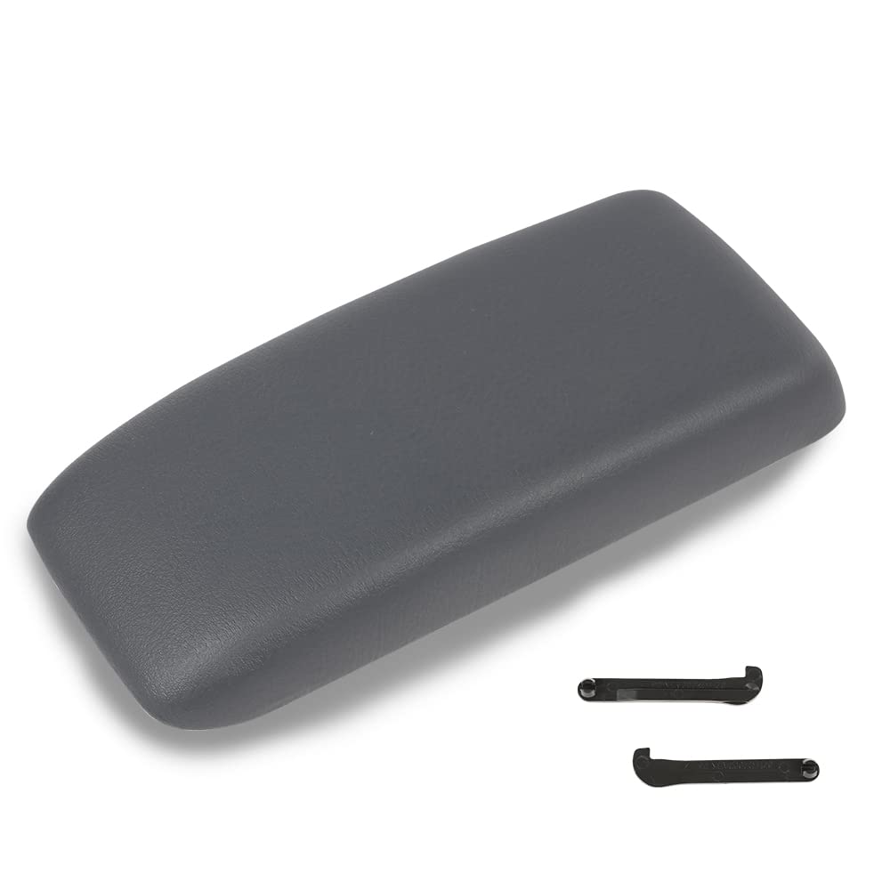 Allgood Center Console Armrest Lid Compatible With Toyota Tacoma 1995-2000,Fit Toyota 4Runner 1996-1998, Gray