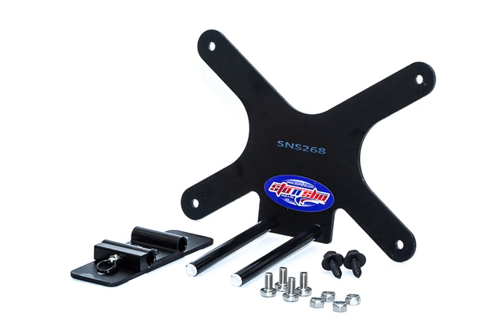 STO N SHO Front License Plate Bracket Compatible with 2020-2025 Mercedes AMG GLE 53 and Mercedes GLE 350/450/580 with AMG Line