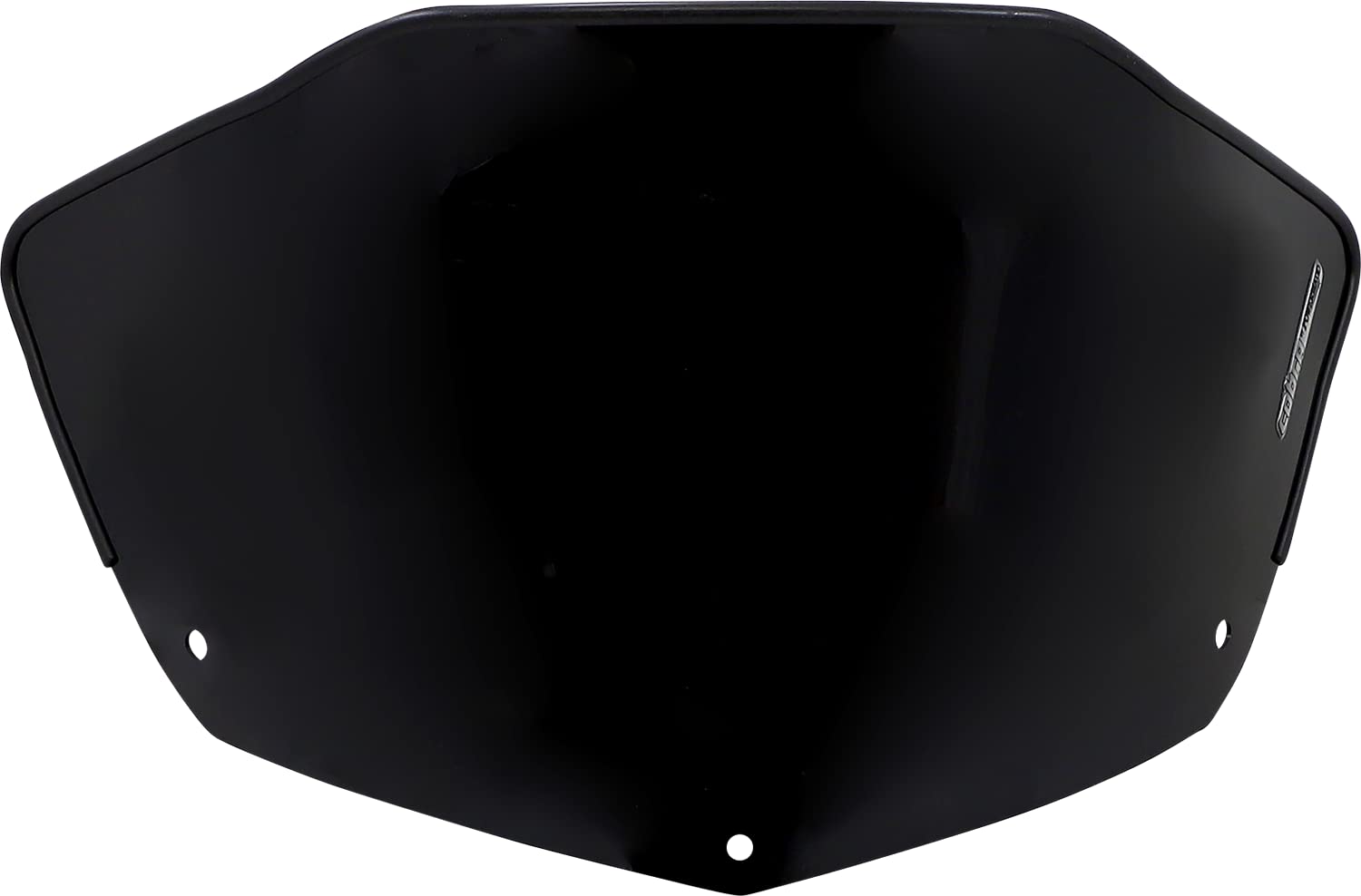 Powermadd 13021 Cobra Windshield For Ski Doo Rev - Black - Low Height