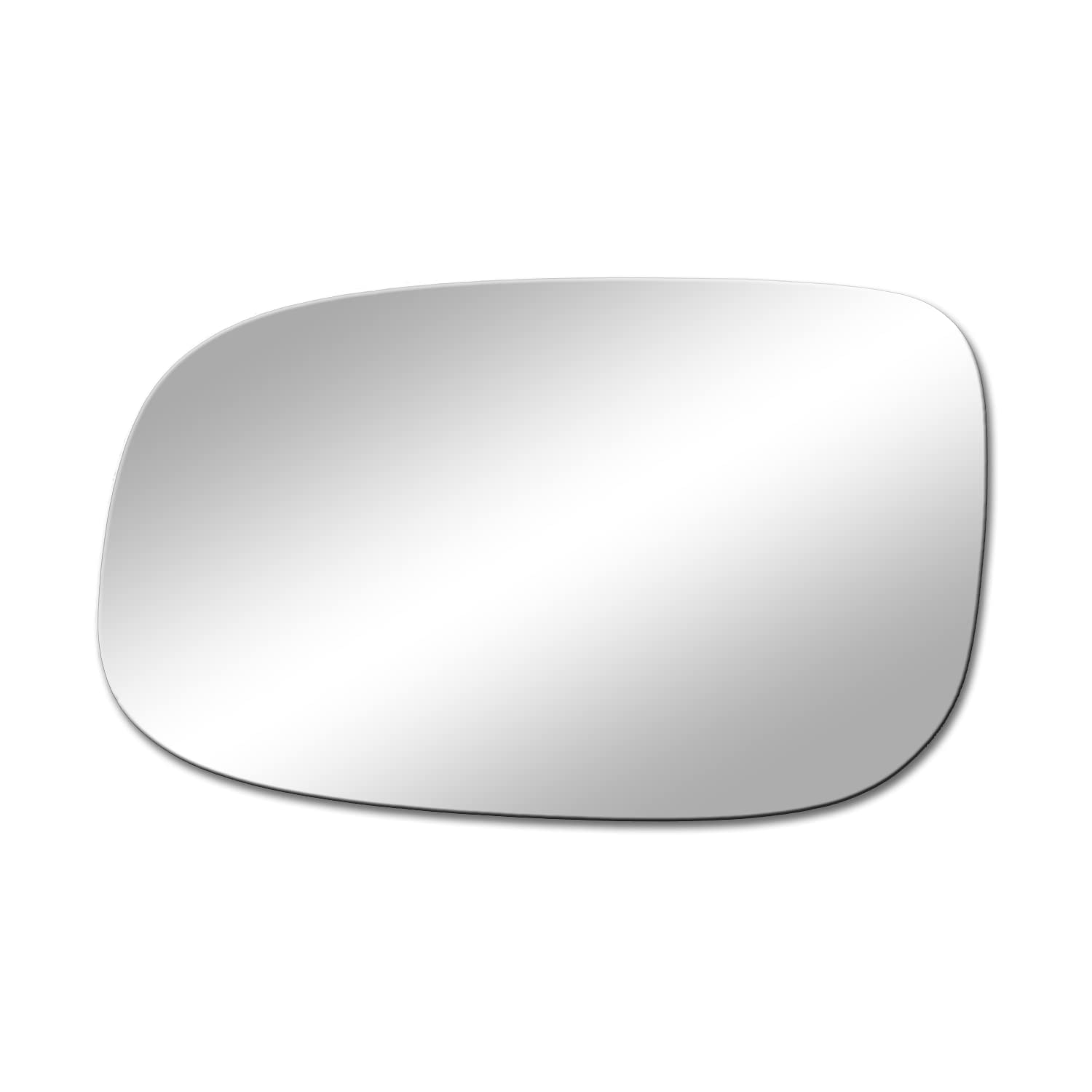 BOOLEE Mirror Glass Left Driver Side Replacement fit for volvo | 2008-2013 C30 C70 2007-2011 V50 S40 S80 2007-2009 S60 2007-2010