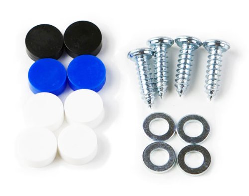 Sweden Euro Plate Package - Plate With Taxation Seal, Frame & Mounting Screws