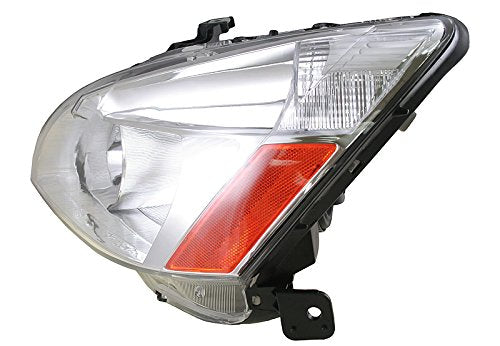 Trq Driver & Passenger Side Headlight Assembly Set Headlights Driver & Passenger Side Compatible With 2003-2007 Honda Accord Ho2