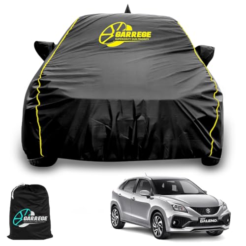 Garrege Car Body Cover For Maruti Baleno With Mirror & Antenna Pockets With Bag & Water Resident Outdoor Car Covers Rain Snow Uv