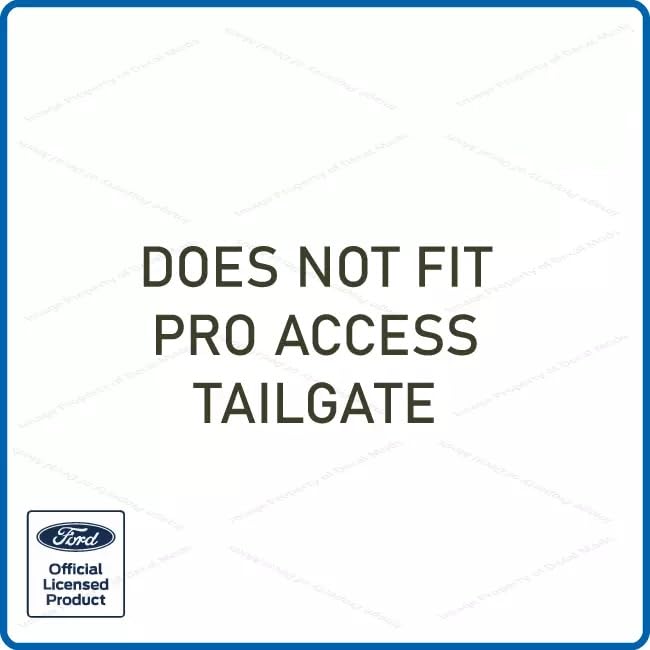 Decal Mods Tailgate Insert Decals Letters Inlays Indent Stickers (Thin Decal, Not Raised Letters) For Ford F150 (2021-2024) Red