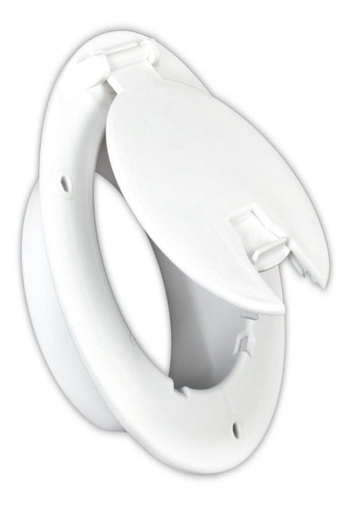 B&B Molders 94331 DLX Rnd Elec Hatch with O Bk