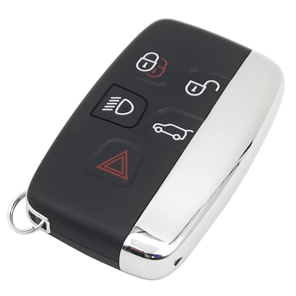 Horande Replacement Key Fob Cover Case fits for Range Rover Evouge Discovery Sport Velar Land Rover LR2 LR4 Jaguar XF XJ XJL XE 