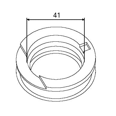 Nachman 07-100-20 1985-1995 Ski Doo Tundra Mikuni Mounting Flange