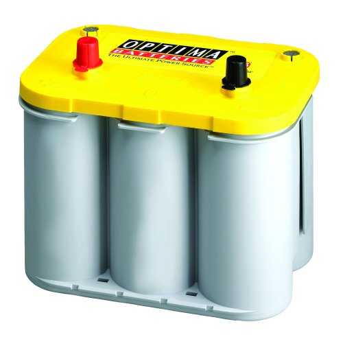 OPTIMA D34 YellowTop Dual Purpose AGM Battery - 750 CCA, 10 x 6-7/8 x 7-13/16 inch, Maintenance Free, Versatile Mounting