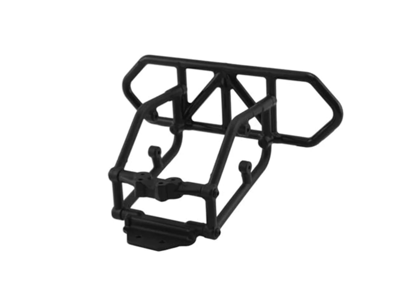 Rpm 80122 Rear Bumper Black Slash 4X4 Black