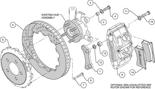 Fsli4 Front Hat Kit,13.00'