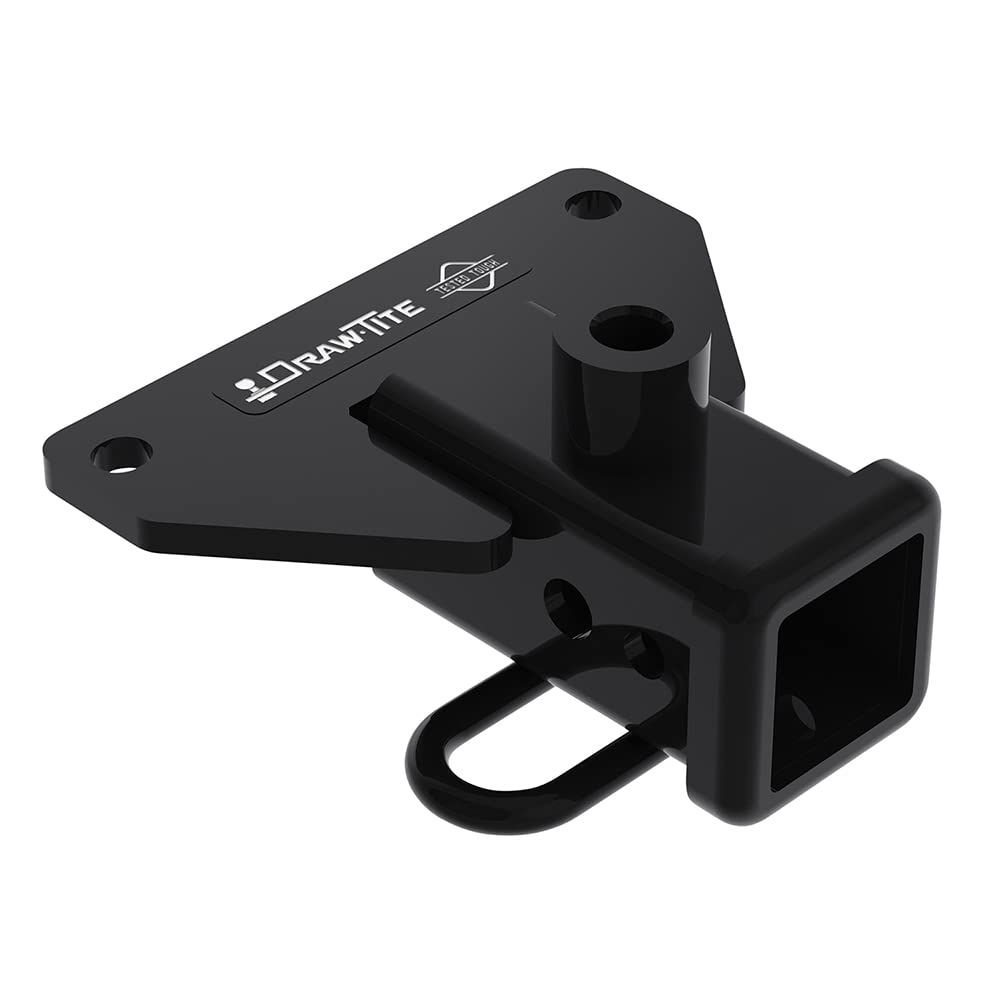 Draw-Tite 76384 Class 3 Trailer Hitch, 2-Inch Receiver, Black, Compatable With 2020-2022 Jeep Gladiator