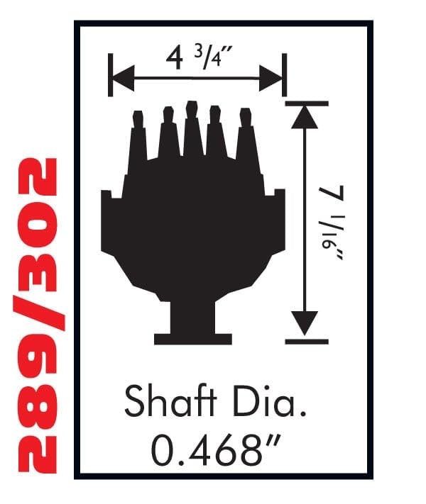 Msd 8579 Small Diameter Pro-Billet Distributor, Iron Gear