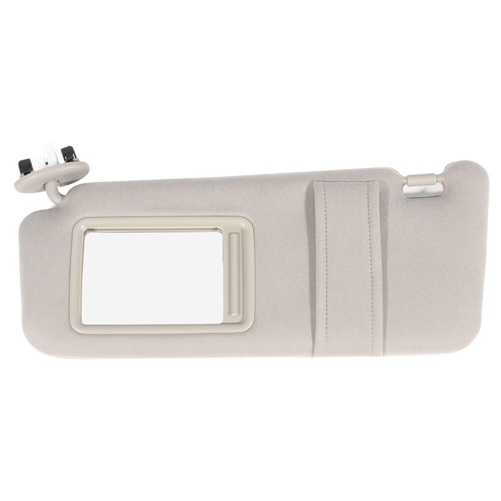 Scitoo Beige Left Driver Side Sun Visor Compatible For Toyota For Camry 2006-2011, Car Sun Visor With Sunroof Without Lights Rep