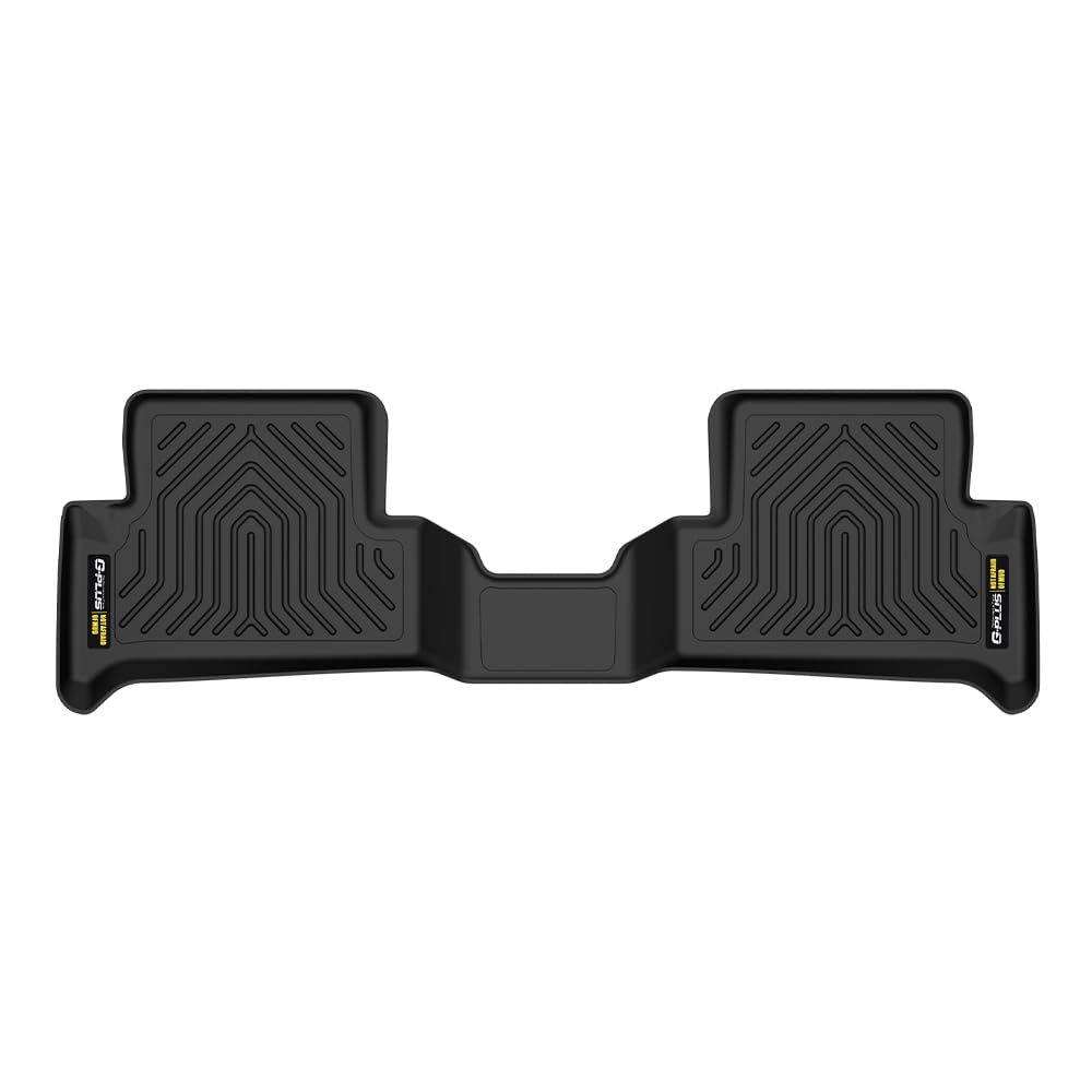 TPE Floor Mats Fit Chevy Colorado & GMC Canyon Extended Cab 2015-2022 2nd Row Truck Accessories Cargo Liners All Weather Protect