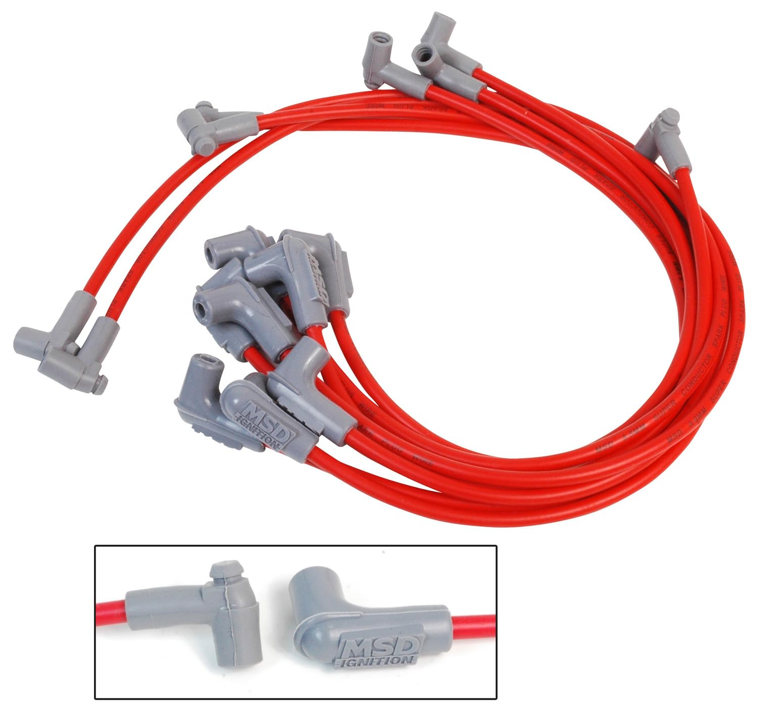 Msd 31249 8.5Mm Super Conductor Spark Plug Wire Set