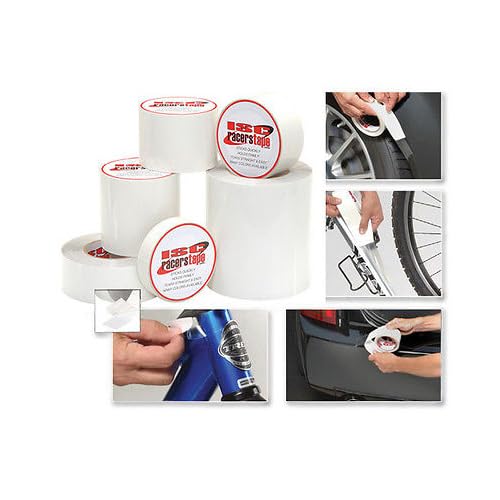 ISC Racers Tape Helicopter Surface Guard Tape, 4" x 30 ft, Transparent, Polyurethane Film, Model HT4314