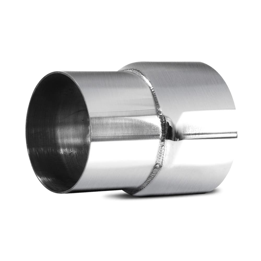 Universal 2.5'' Od To 2.75'' Id Exhaust Pipe Adapter Connector Reducer 304 Stainless Steel 2.5 Inch To 2.75 Inch 2 1/2 Od To 2 3