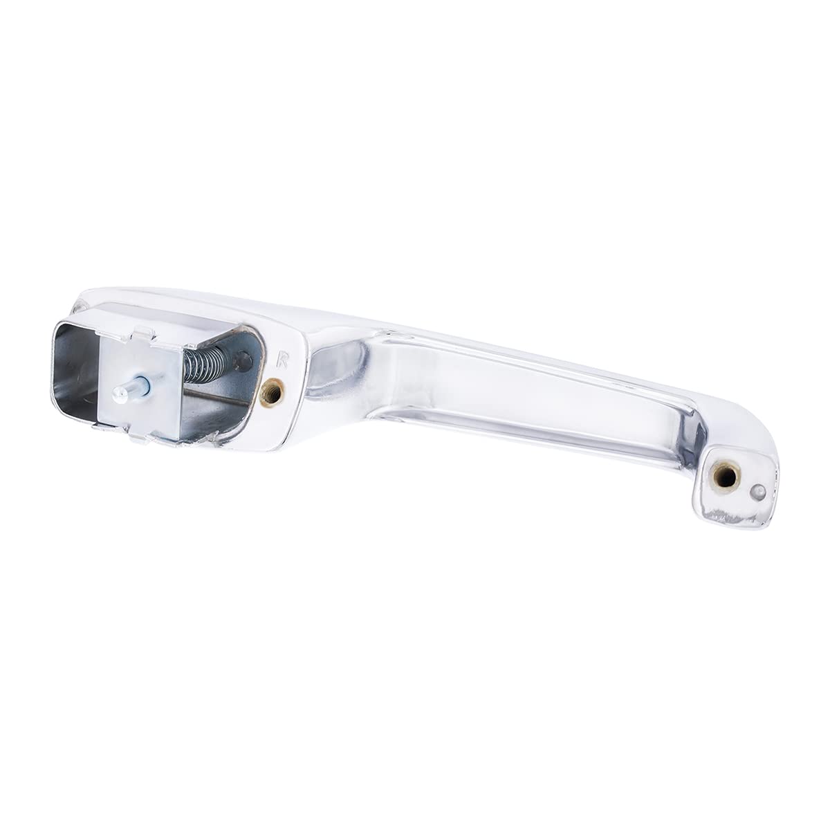 United Pacific 115670 Outside Exterior Door Handle Set For 1967-72 Chevy Truck, Triple Chrome Plated, Die-Cast Metal, Door Handl