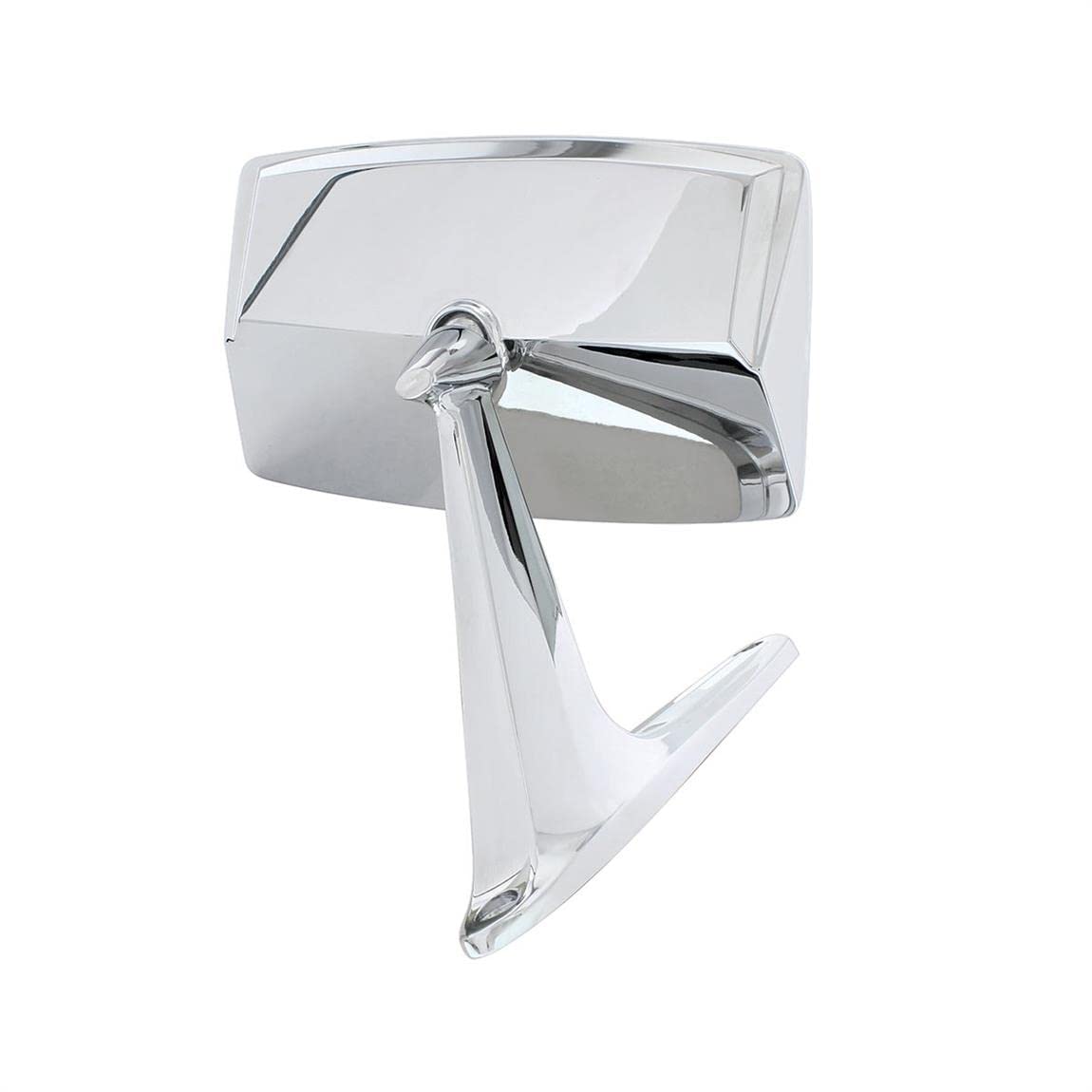 United Pacific F676804 Chrome Diecast Exterior Mirror W/Hidden Led Turn Signal For 1967-68 Ford Mustang – Convex Mirror – Right-Hand Side – One Unit
