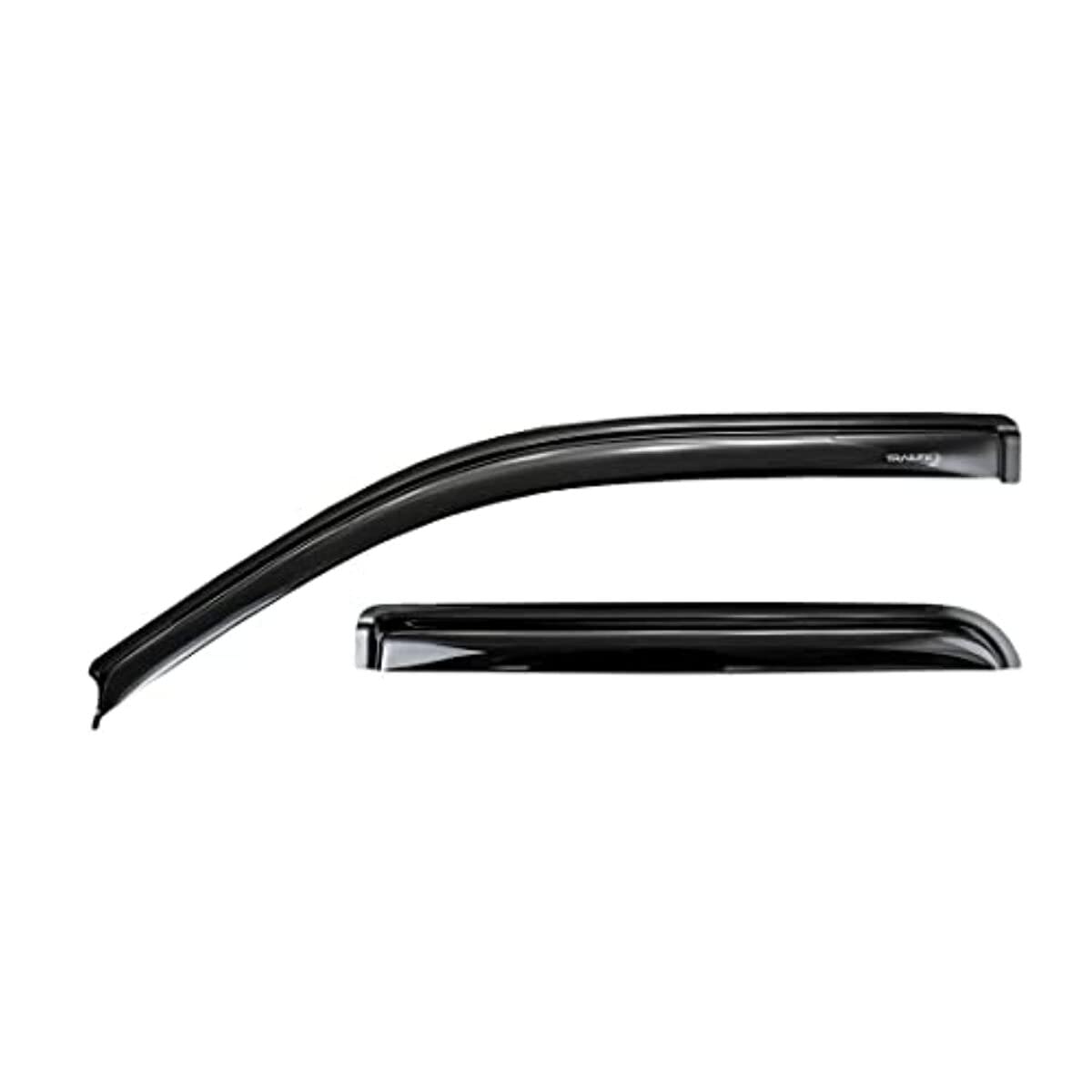 Trailfx Rain Guard Tape On Window Vent Visors Acrylic With A Smoke Tint 2 Piece Compatible With F250/350 99-16 - 2503H