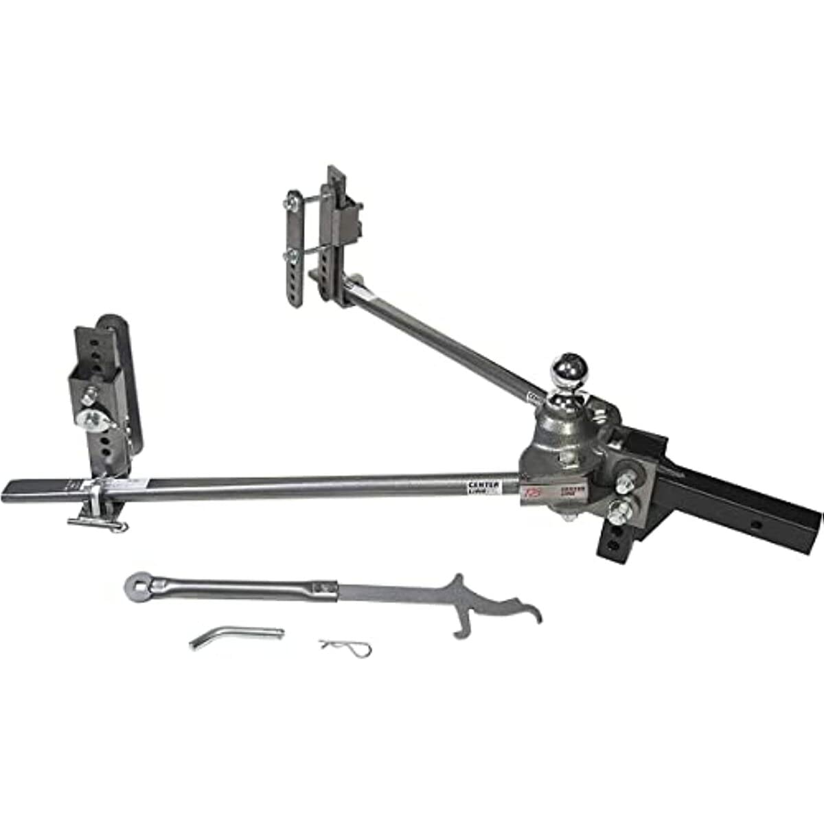 Husky Liners 32216 Center Line Ts With Spring Bars - 400 Lb. To 600 Lb. Tongue Weight Capacity (2-5/16 Ball) For Trailer