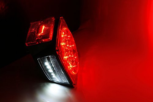 Maxxhaul 70460 12V Led Trailer Tail Lights (Turn/Stop/Signal-Left/Right-Dot Compliant)