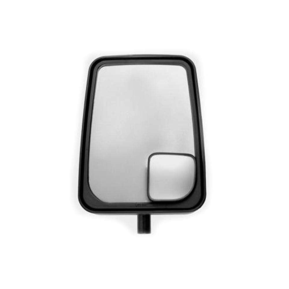 Velvac 714575 Black Mirror Head - ABS Material, Black & Clear Finish