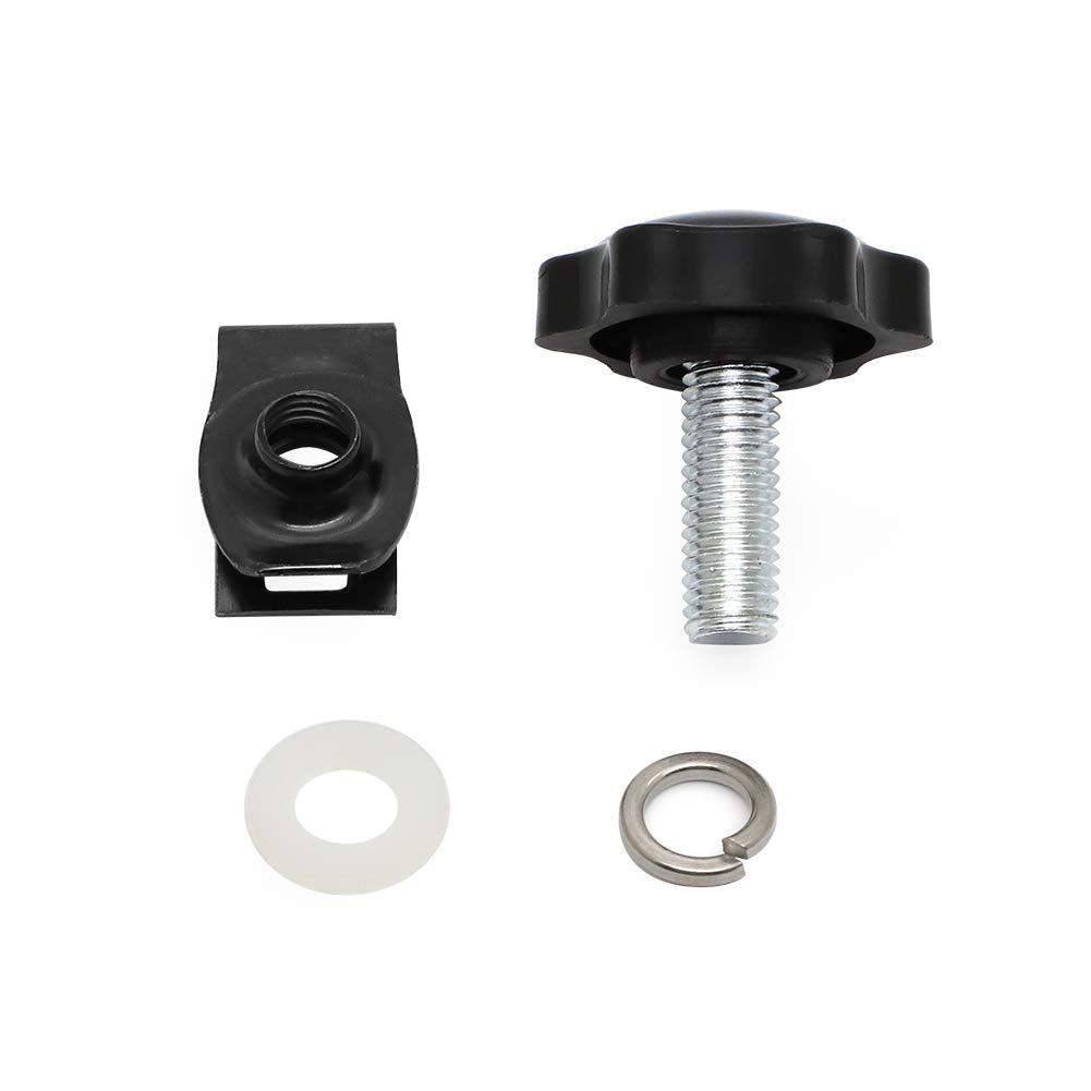 Alpha Rider Black Hardbagger Security Theft Deterrent Saddlebag Locks Mounting Hardware Fit for Harley Touring 1994-2015 2016 20