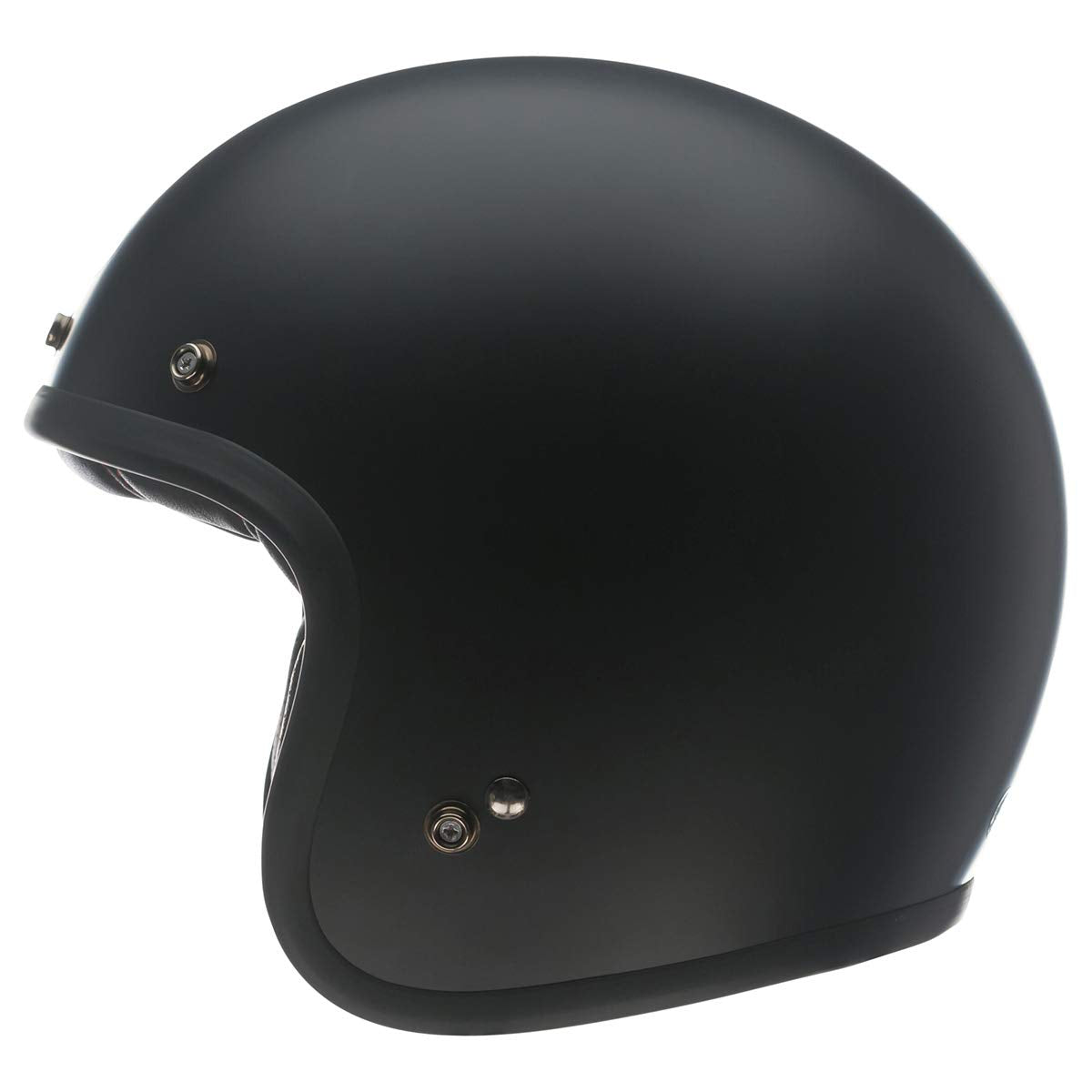 Bell Custom 500 Open-Face Motorcycle Helmet(Solid Matte Black, Medium)